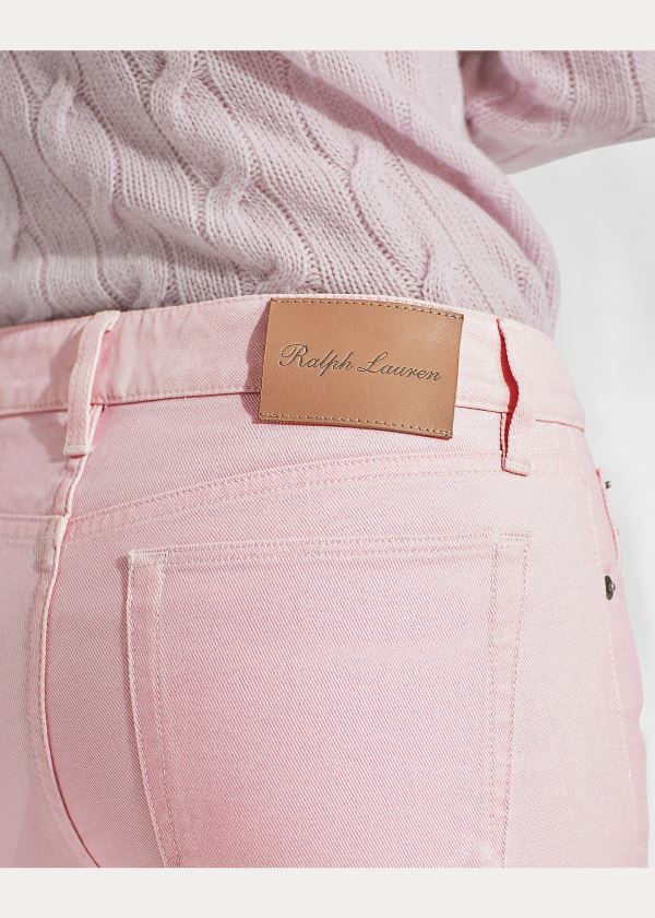 Ralph Lauren 400 Matchstick Jean Růžové | curT1ZoF