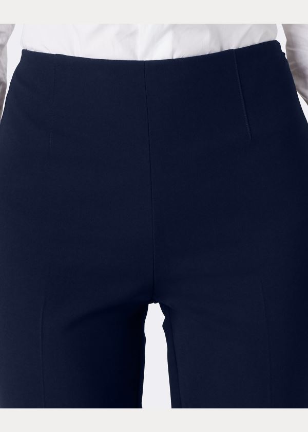 Ralph Lauren Alandra Stretch Wool Pant Tmavě Blankyt | YiTx1WvQ