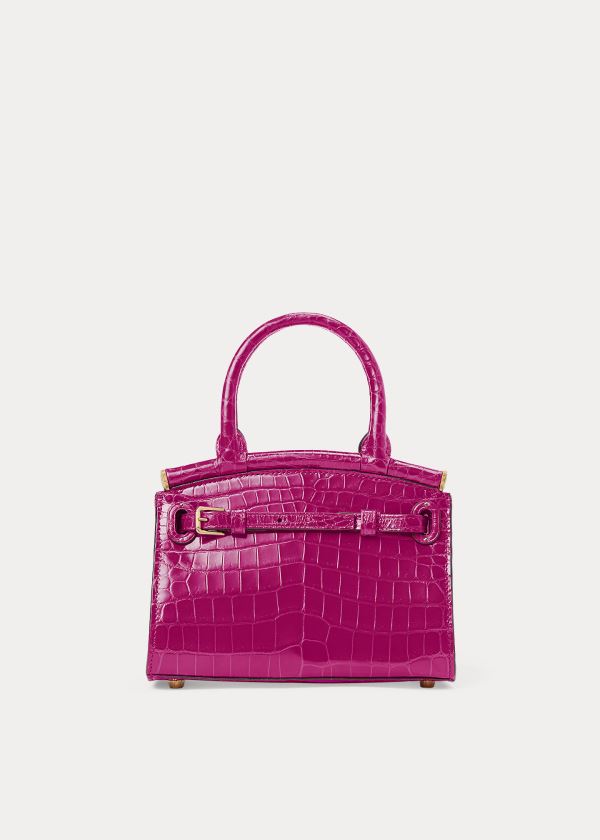 Ralph Lauren Alligator Mini RL50 Handbag Růžové | wop5tcR7