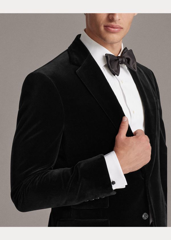 Ralph Lauren Aston Pleated Tuxedo Shirt Bílé | Ch2cqsqg