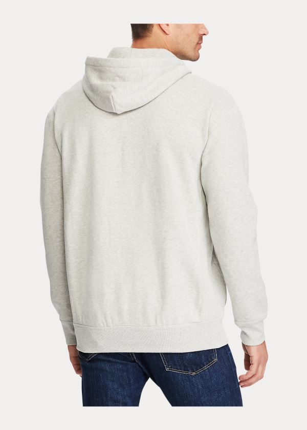 Ralph Lauren Bavlněné-Blend-Fleece Hoodie Béžový | 4QFv5lql