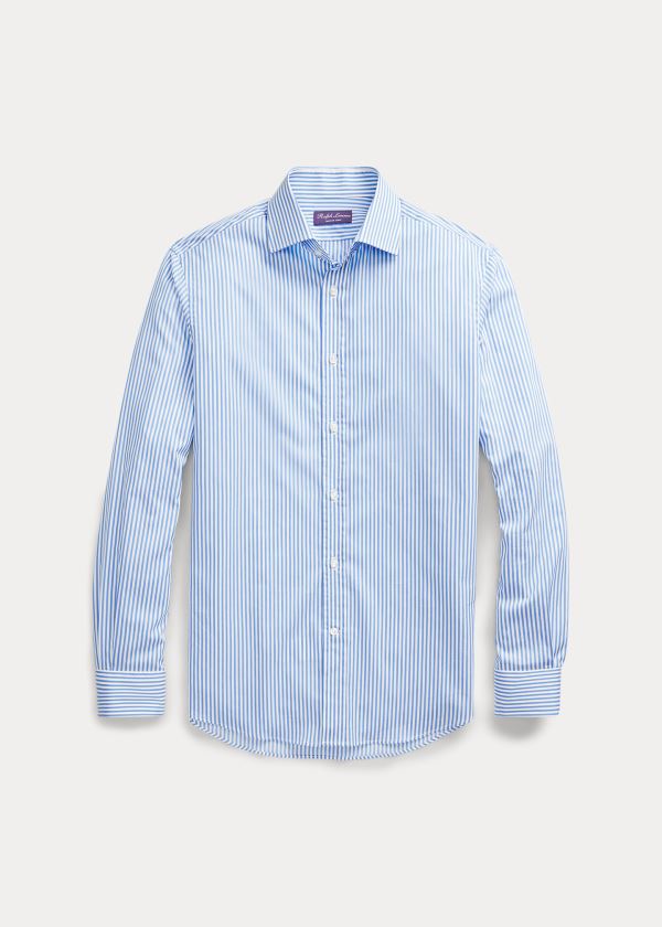 Ralph Lauren Bengal-Stripe Twill Shirt Blankyt | 7fGwFHin