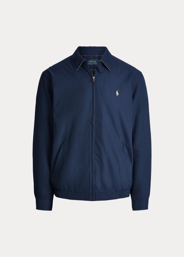 Ralph Lauren Bi-Swing Windbreaker Jacket Tmavě Blankyt Hnědožlutý | dM5blB0T