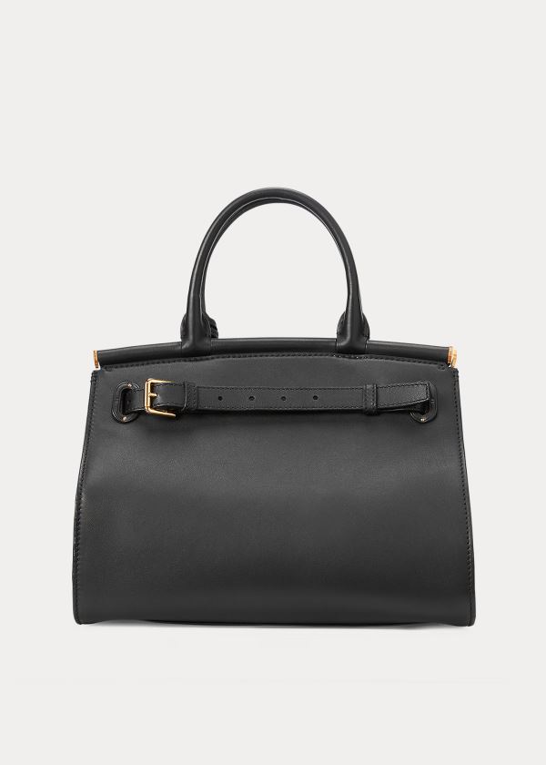 Ralph Lauren Calfskin Medium RL50 Handbag Černé | 6fVc8Hs9