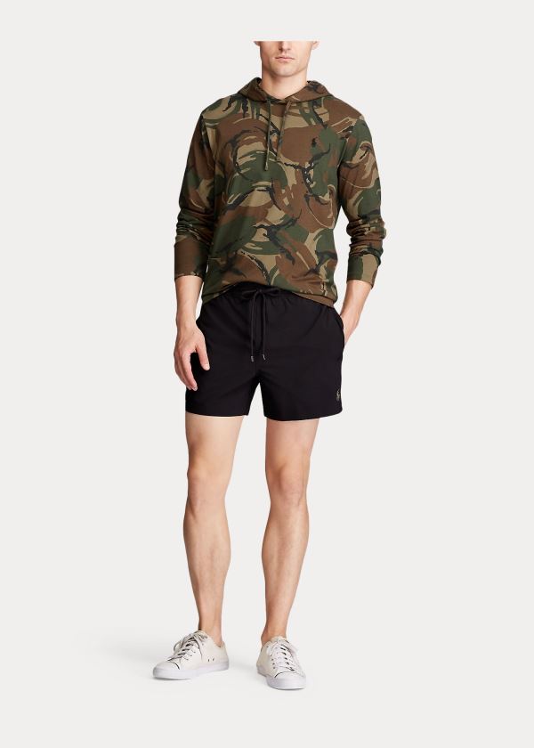 Ralph Lauren Camo Bavlněné S Kapucí T-Shirt Maskáčové | Ab6umDcM