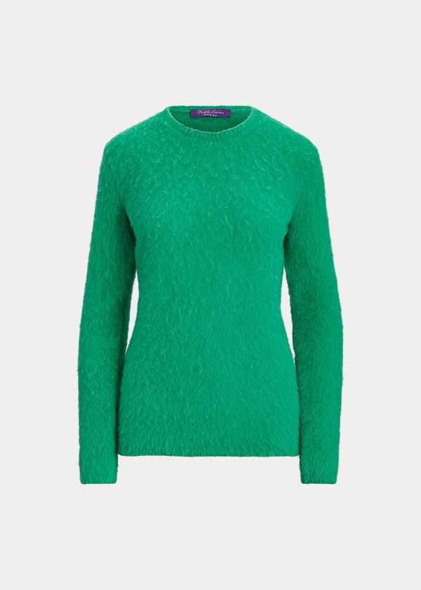 Ralph Lauren Cashmere-Blend Knit Svetrové Zelene | APAYpUHy