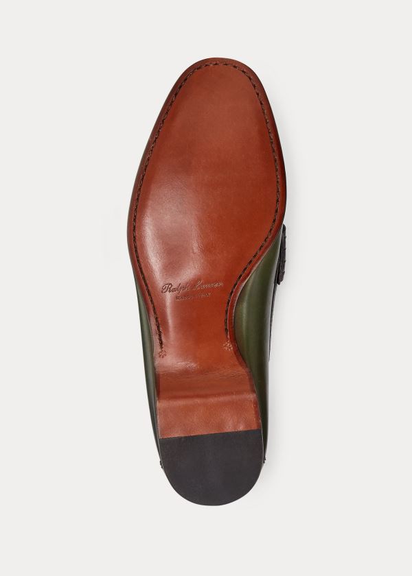 Ralph Lauren Chalmers Calfskin Penny Loafer Černé | 2ma5OpSV