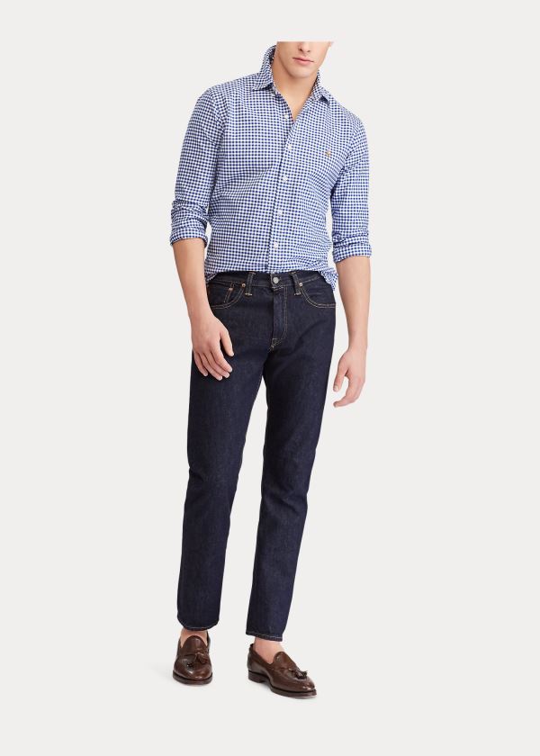 Ralph Lauren Classic Fit Gingham Shirt Blankyt Bílé | ZdOPdWKt