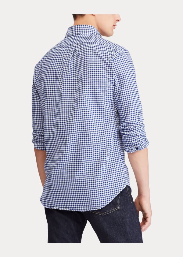 Ralph Lauren Classic Fit Gingham Shirt Blankyt Bílé | ZdOPdWKt