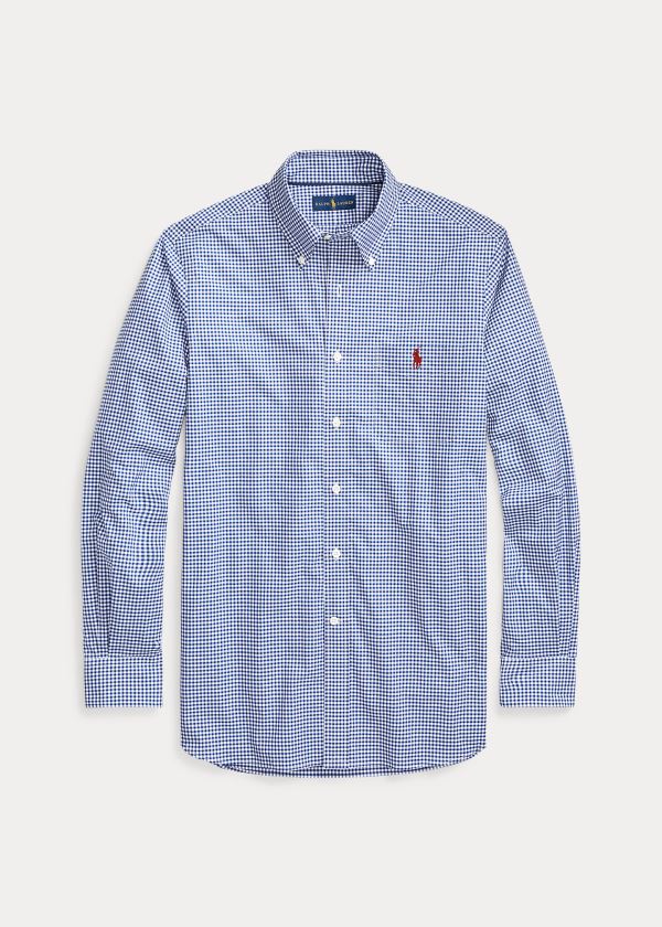 Ralph Lauren Classic Fit Gingham Shirt Královská Modrá Blankyt Bílé | 4ihRxVxp