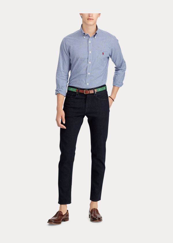 Ralph Lauren Classic Fit Gingham Shirt Královská Modrá Blankyt Bílé | 4ihRxVxp