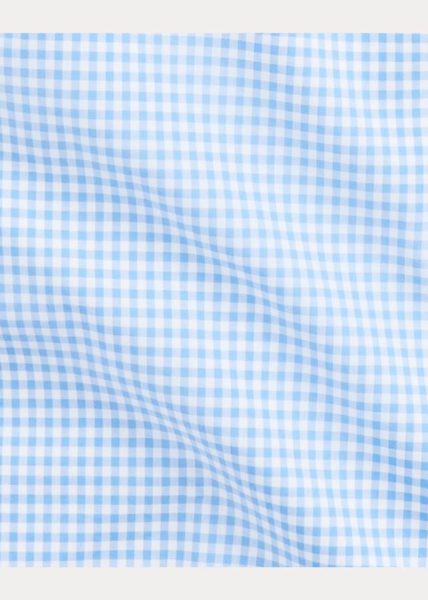 Ralph Lauren Classic Fit Gingham Shirt Světle Blankyt Bílé | bIqG4xqt