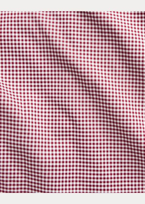 Ralph Lauren Classic Fit Gingham Shirt Vínové Bílé | YosikANp