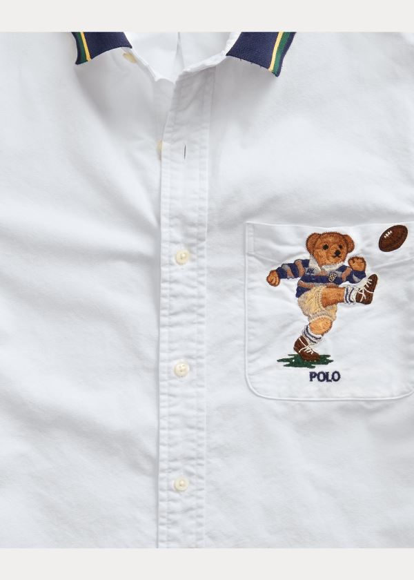 Ralph Lauren Classic Fit Kicker Bear Shirt Viacfarebný | 9eWltlr0