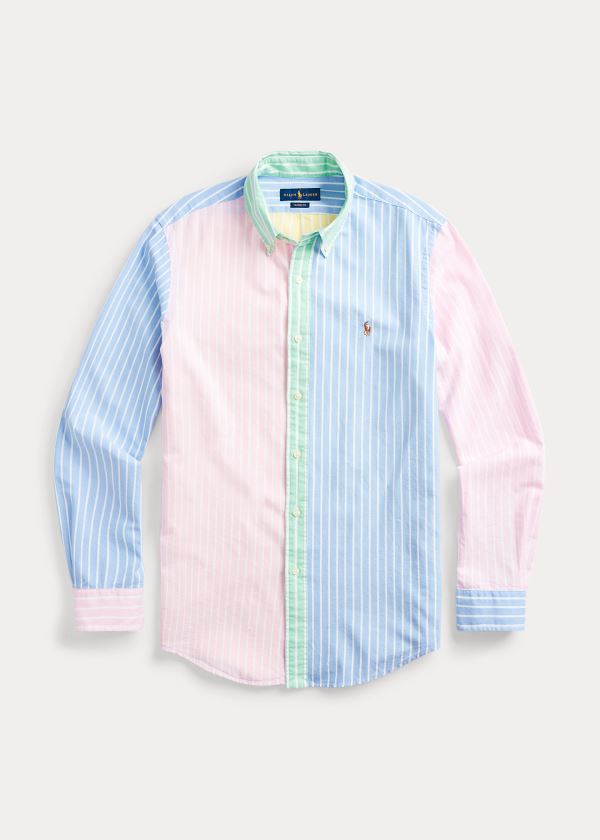 Ralph Lauren Classic Fit Oxford Fun Shirt Viacfarebný Proužek | 26xi4LWr