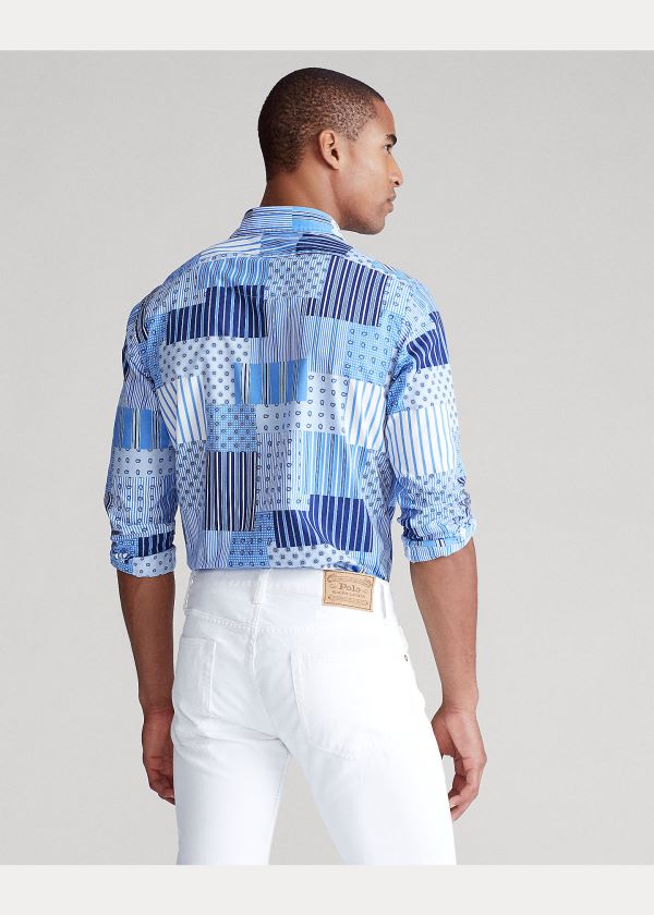 Ralph Lauren Classic Fit Patchwork Shirt Blankyt Viacfarebný | RQQdD1D7