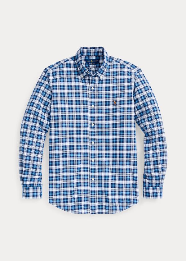 Ralph Lauren Classic Fit Plaid Oxford Shirt Bílé Blankyt Viacfarebný | 7u02PiHF