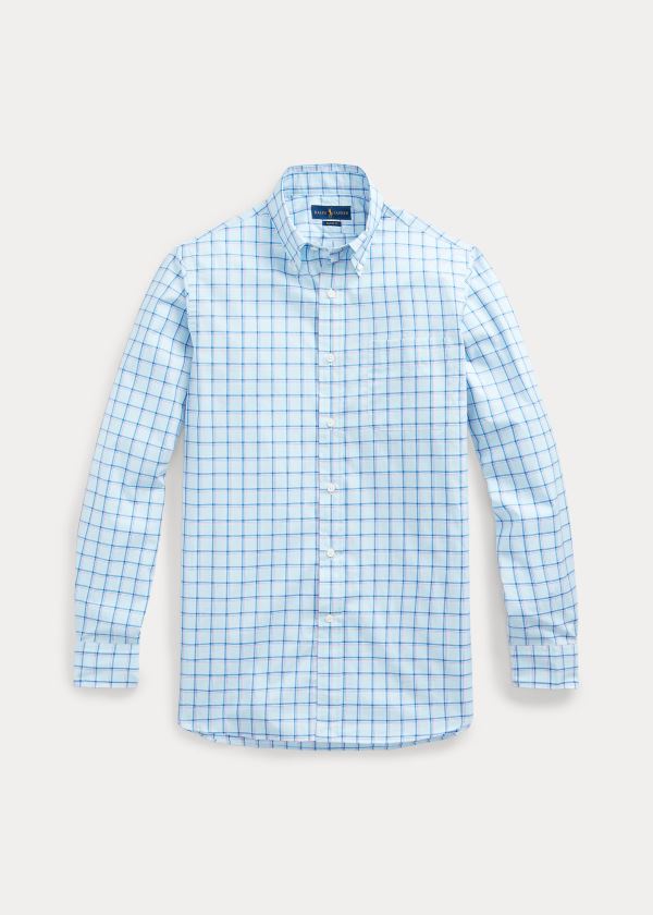 Ralph Lauren Classic Fit Plaid Poplin Shirt Blankyt Viacfarebný | Ee4ELuLp