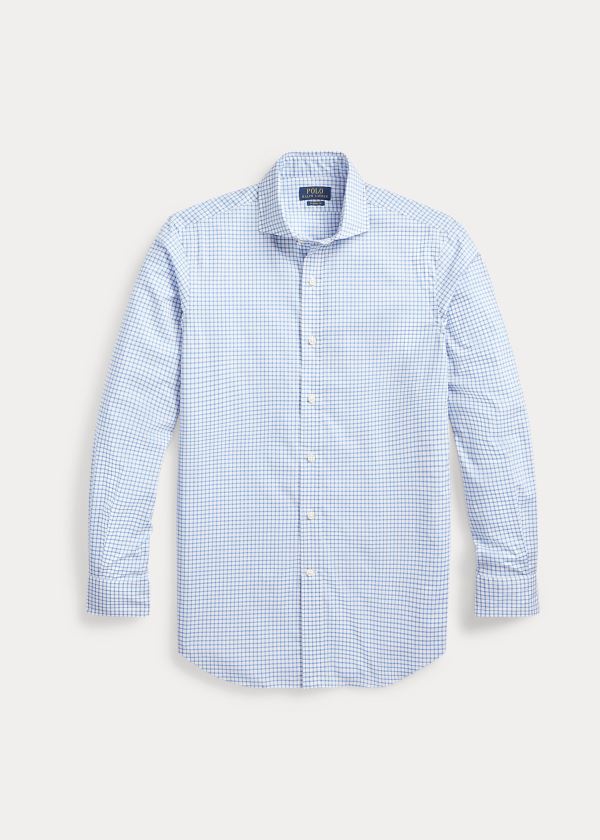 Ralph Lauren Classic Fit Plaid Poplin Shirt Bílé Blankyt | hbJJbIxs