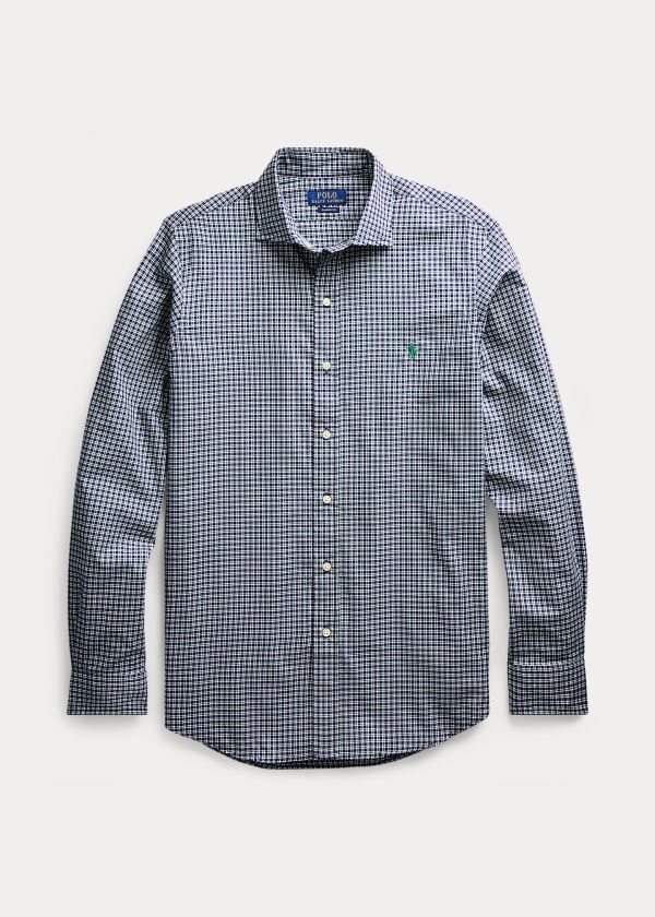 Ralph Lauren Classic Fit Plaid Twill Shirt Fialové Viacfarebný | PHMRsUMb