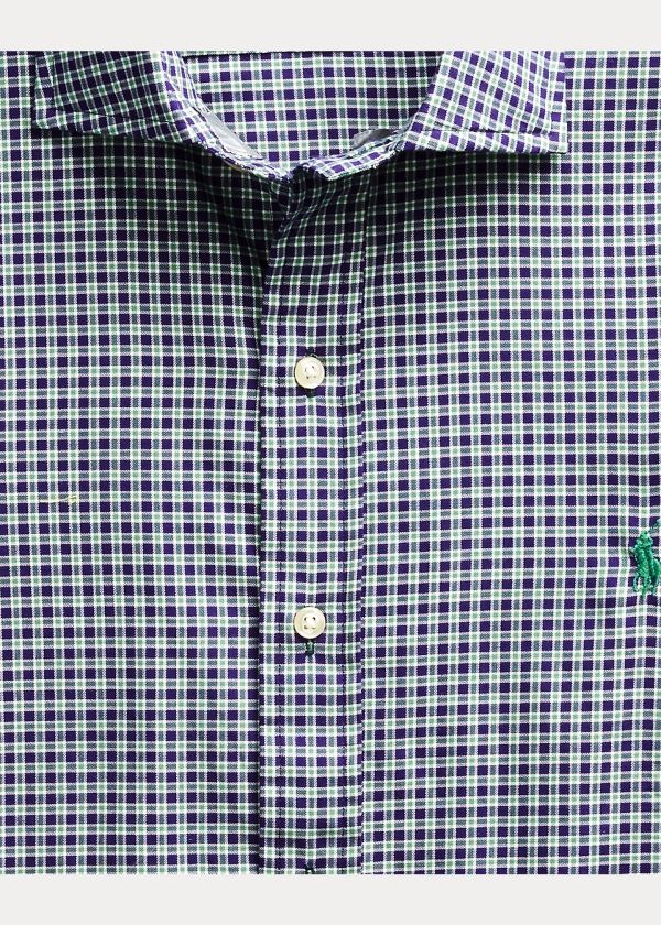 Ralph Lauren Classic Fit Plaid Twill Shirt Fialové Viacfarebný | PHMRsUMb