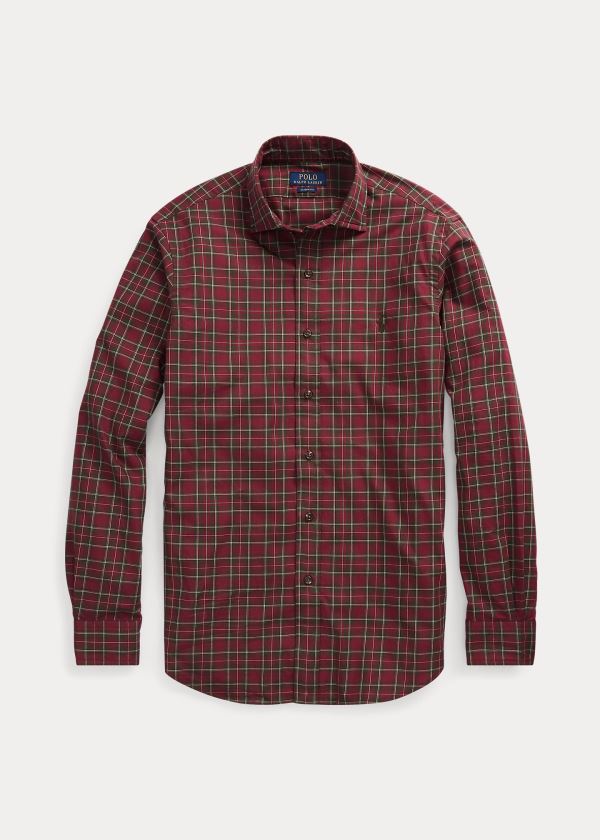 Ralph Lauren Classic Fit Plaid Twill Shirt Červené Hnědé Viacfarebný | RugZY8ID