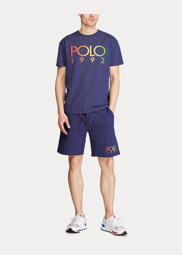 Ralph Lauren Classic Fit Polo 1992 T-Shirt Tmavě Blankyt | B1KgHIxY