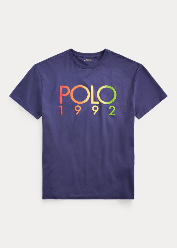 Ralph Lauren Classic Fit Polo 1992 T-Shirt Tmavě Blankyt | B1KgHIxY