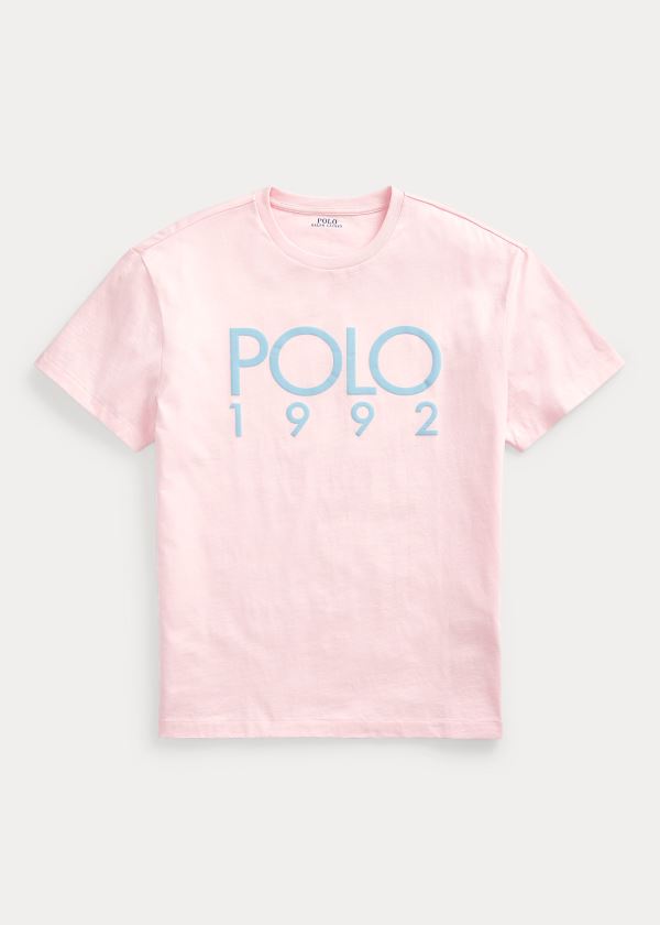 Ralph Lauren Classic Fit Polo 1992 T-Shirt Růžové | FjahHOpA