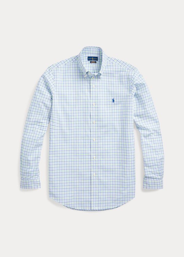 Ralph Lauren Classic Fit Tattersall Shirt Blankyt Zelene Viacfarebný | QGxOSzVY