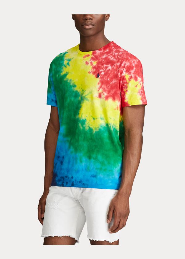 Ralph Lauren Classic Fit Tie-Dye T-Shirt Viacfarebný | agkwLHIa