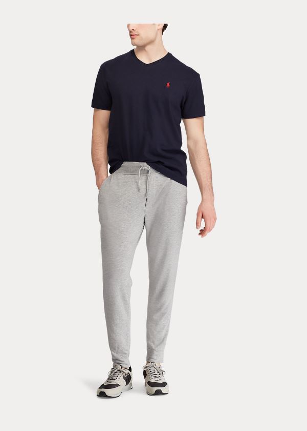 Ralph Lauren Classic Fit V-Neck T-Shirt Černé | R8zj7wuL