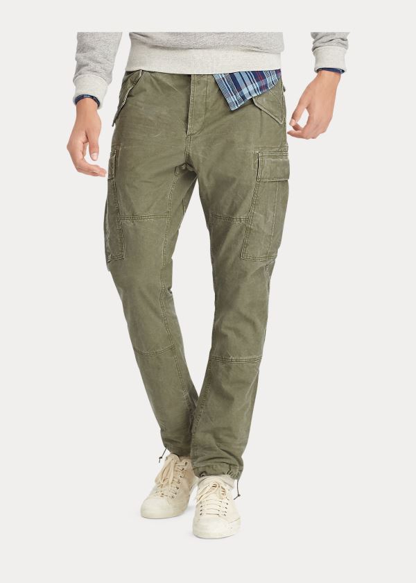 Ralph Lauren Classic Tapered Fit Cargo Pant Olivy Zelené | 2ue6aC08