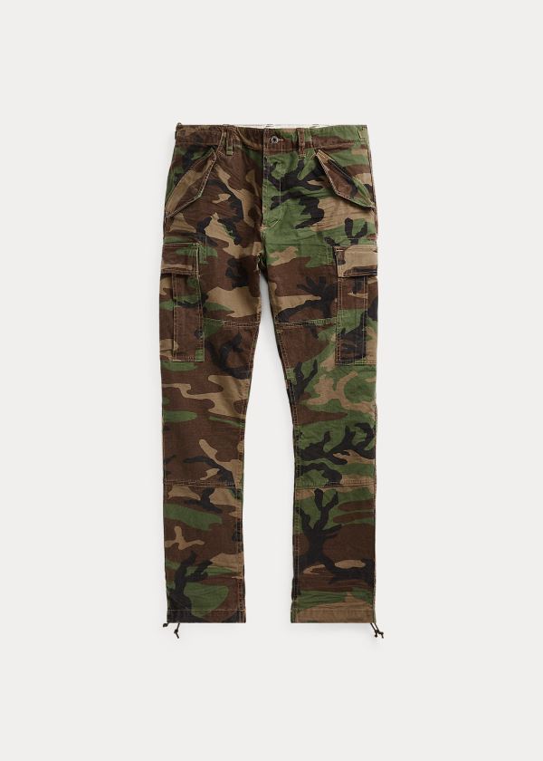 Ralph Lauren Classic Tapered Fit Cargo Pant Maskáčové | AQxxOJ29