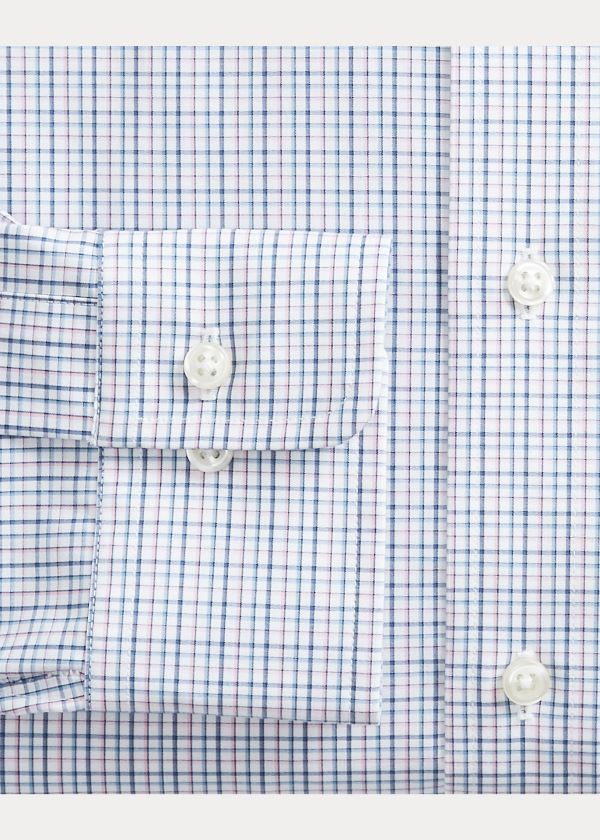 Ralph Lauren Custom Fit Checked Shirt Růžové Královská Modrá Blankyt Viacfarebný | GsefVxd1