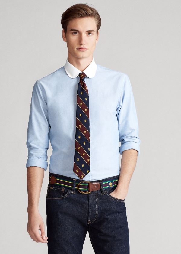 Ralph Lauren Custom Fit Oxford Shirt Blankyt | nvYwMypx