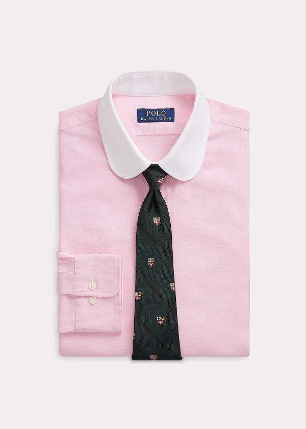 Ralph Lauren Custom Fit Oxford Shirt Růžové | 89OBvpqs