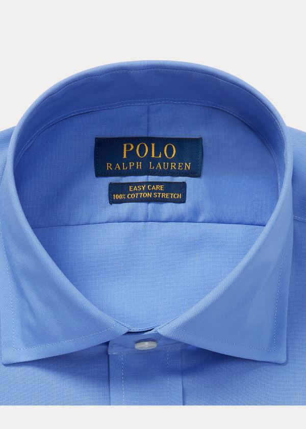 Ralph Lauren Custom Fit Poplin Shirt Blankyt | 5TgxiWv4