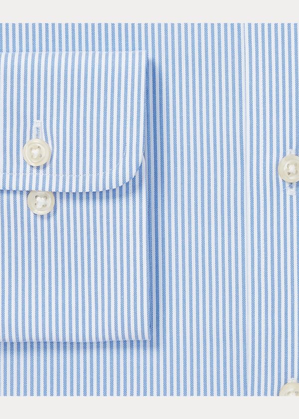 Ralph Lauren Custom Fit Striped Shirt Blankyt Bílé | xFoqfQVs