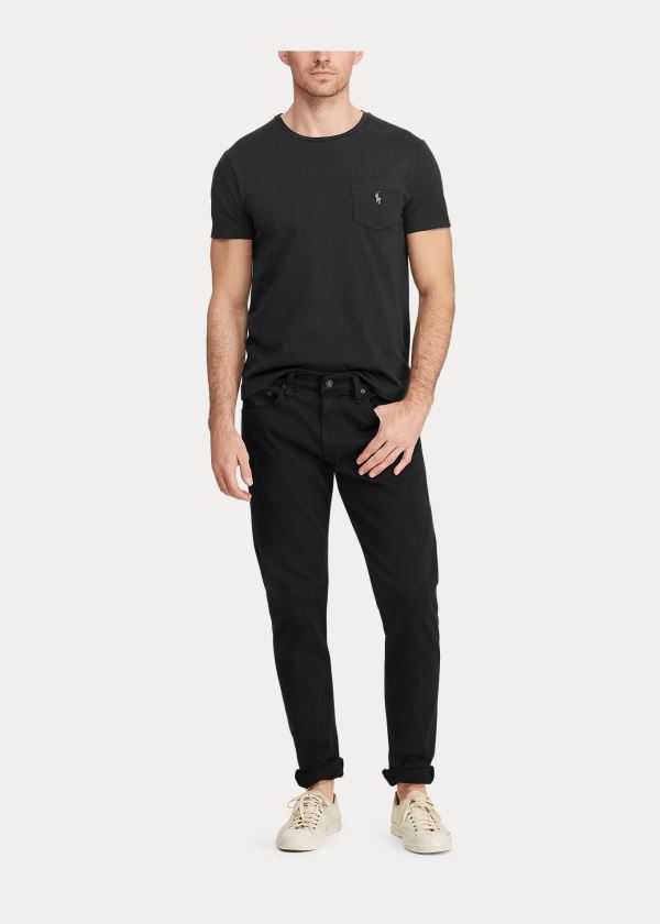 Ralph Lauren Eldridge Skinny Stretch Jean Černé | 0Jd1WWUo