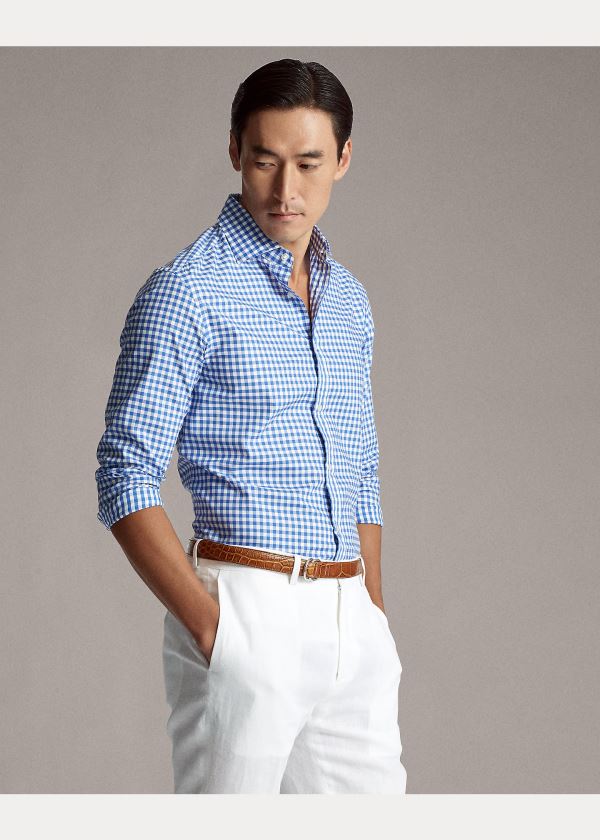 Ralph Lauren Gingham Twill Shirt Blankyt | OO3gH7ku