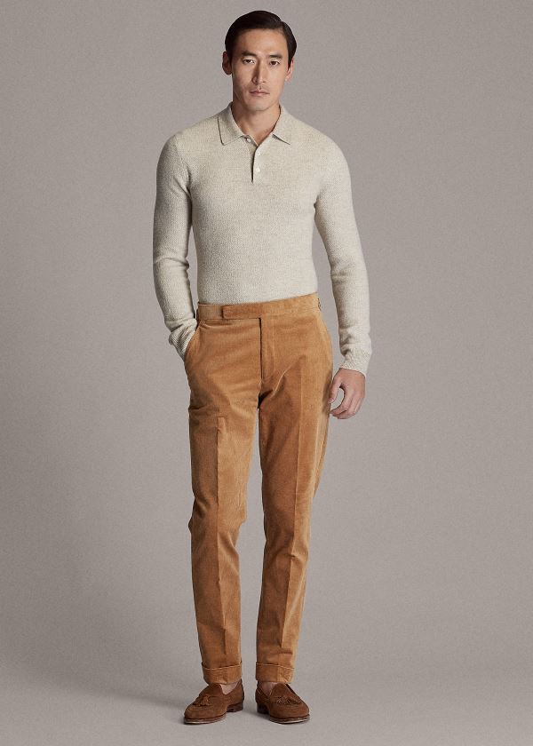 Ralph Lauren Gregory Corduroy Trouser Hnědé | pLiCLkLw