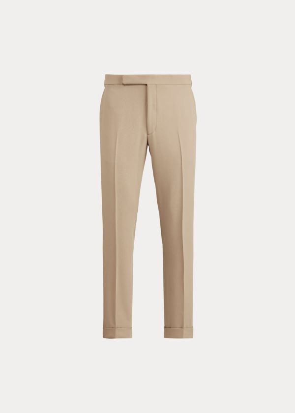 Ralph Lauren Gregory Crepe Suit Trouser Hnědé | DimQnOTr