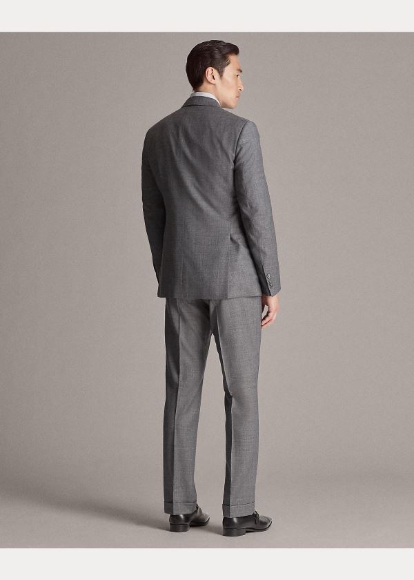 Ralph Lauren Gregory Hand-Tailored Suit Šedé Viacfarebný | DVZCDNMA