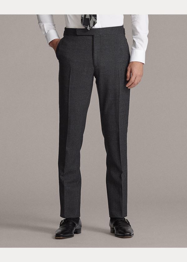 Ralph Lauren Gregory Houndstooth Trouser Černé Šedé Viacfarebný | nNbXTb9Z