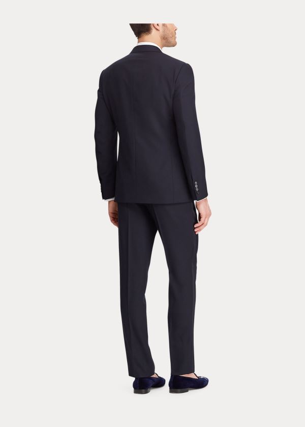 Ralph Lauren Gregory Peak-Lapel Tuxedo Tmavě Blankyt | LQ3ZEXAm