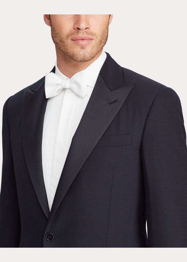 Ralph Lauren Gregory Peak-Lapel Tuxedo Tmavě Blankyt | LQ3ZEXAm