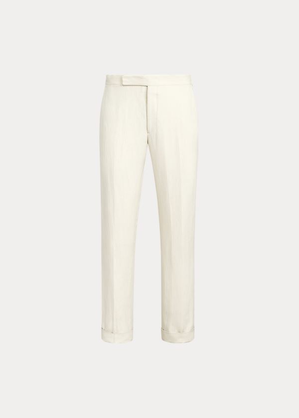 Ralph Lauren Gregory Twill Suit Trouser Krém | PUTfrfOO