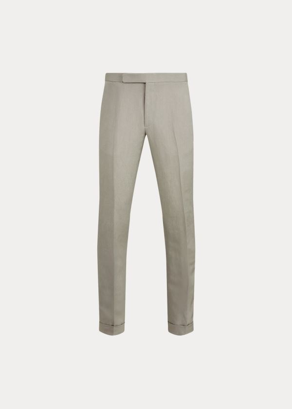 Ralph Lauren Gregory Twill Suit Trouser Světle Šedé | arOmgGGP