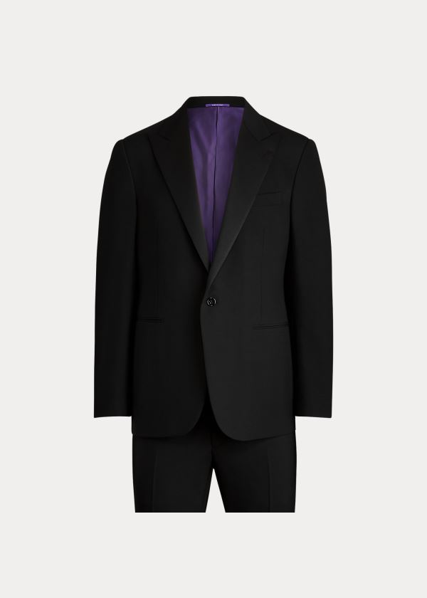 Ralph Lauren Gregory Wool Peak-Lapel Tuxedo Černé | VuzDhBhN